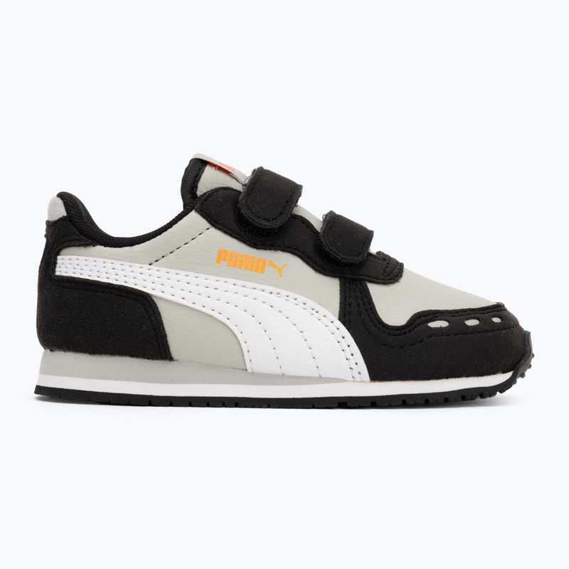 Кросівки дитячі PUMA Cabana Racer SL 20 V Inf ash gray/puma white/puma black 2
