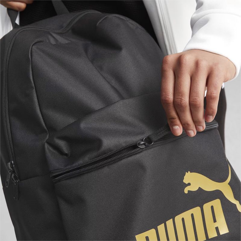 Рюкзак PUMA Phase 22 л puma black/golden logo 5