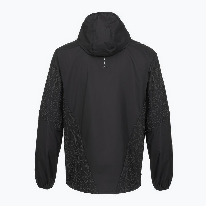 Куртка для бігу чоловіча Puma Run AOP Lightweight Jacket black 2