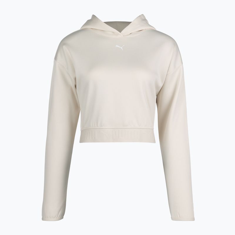 Кофта тренувальна жіноча PUMA Strong Power Fleece Hoodie alpine snow