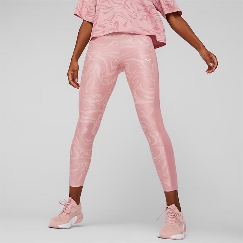 Легінси тренувальні жіночі PUMA Train Favorites AOP High Waist 7/8 future pink 3