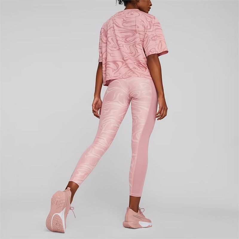 Легінси тренувальні жіночі PUMA Train Favorites AOP High Waist 7/8 future pink 4
