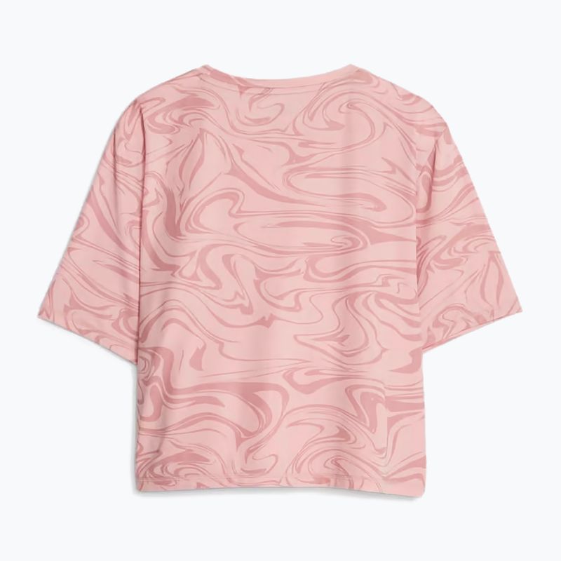 Футболка для тренувань жіноча PUMA Train Favorite Aop Crop future pink 2