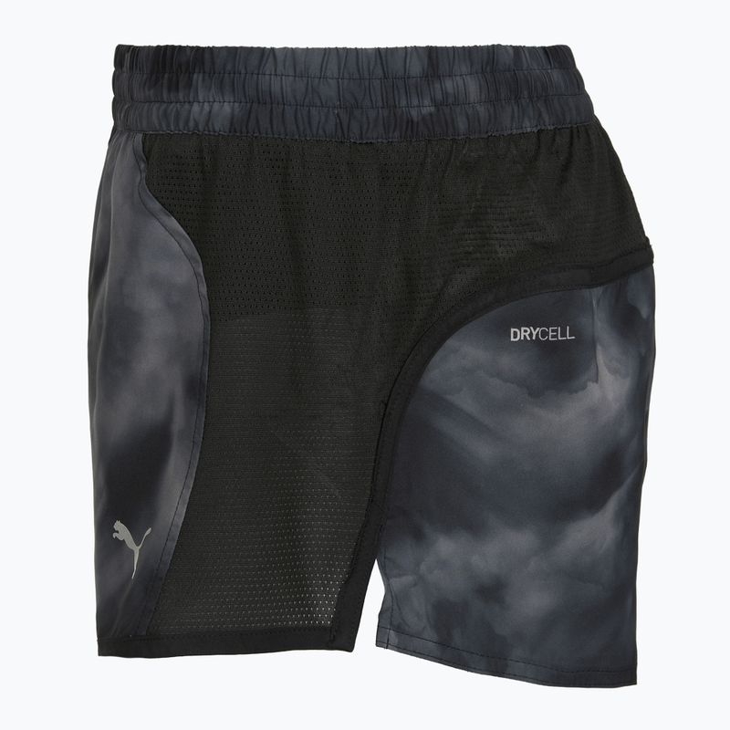 Шорти для бігу жіночі PUMA Run Favorite AOP Velocity 3" black/grey 4