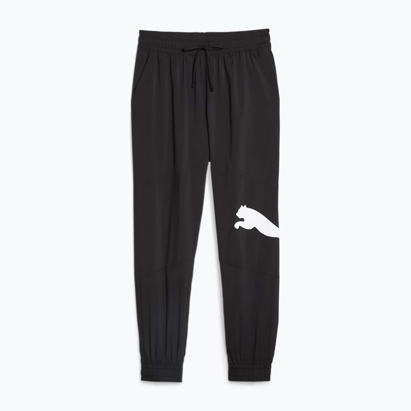 Штани тренувальні чоловічі PUMA Train All Day Big Cat Woven puma black/puma white