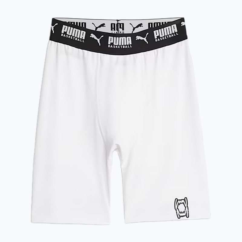 Шорти баскетбольні чоловічі PUMA Hoops Team Baselayer puma white