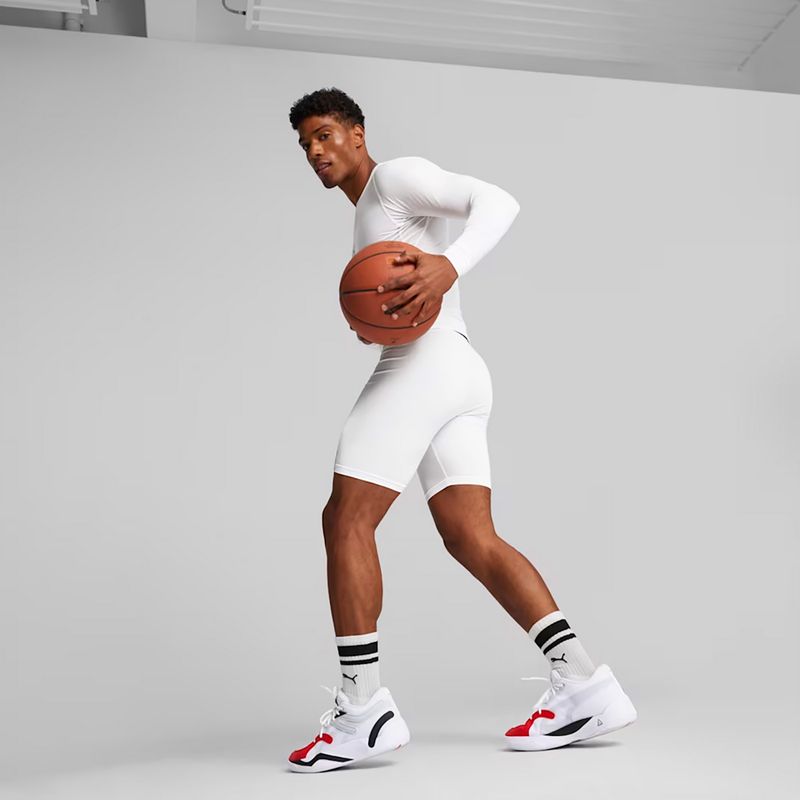 Шорти баскетбольні чоловічі PUMA Hoops Team Baselayer puma white 3