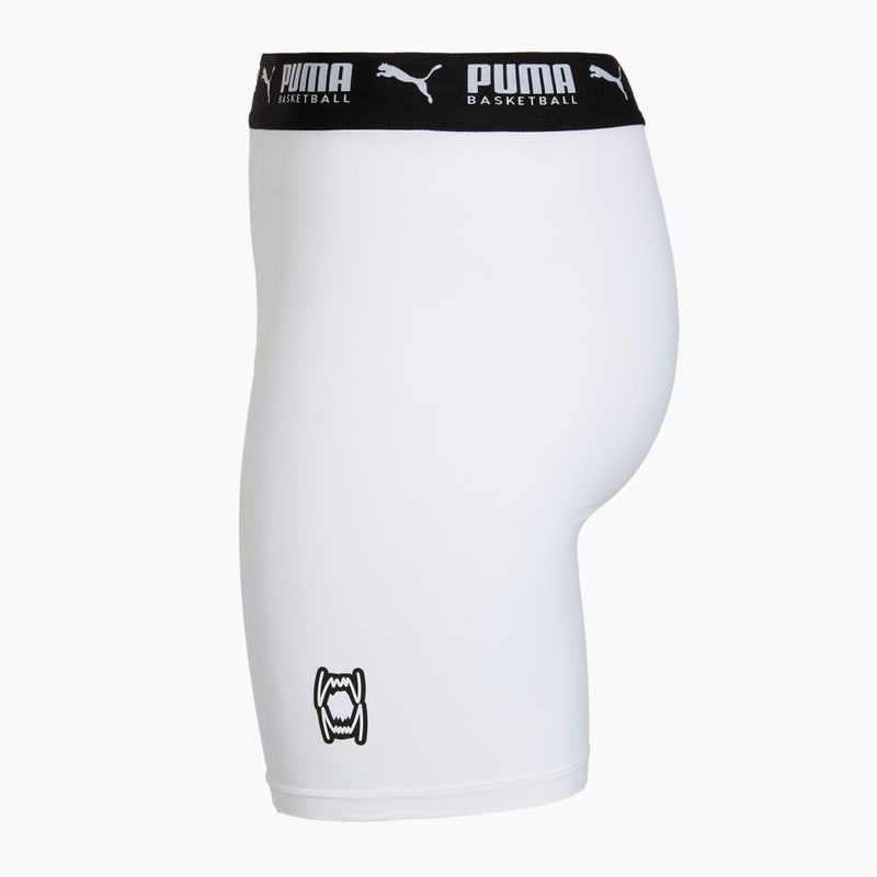 Шорти баскетбольні чоловічі PUMA Hoops Team Baselayer puma white 3