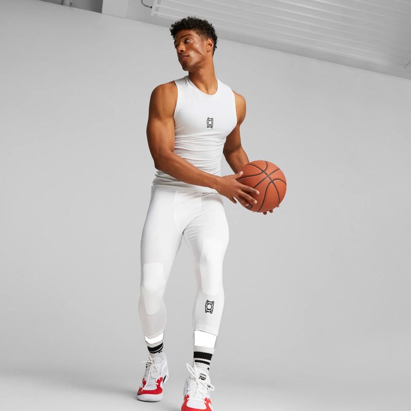 Майка баскетбольна чоловіча PUMA Hoops Team Slvs Baselayer puma white 4