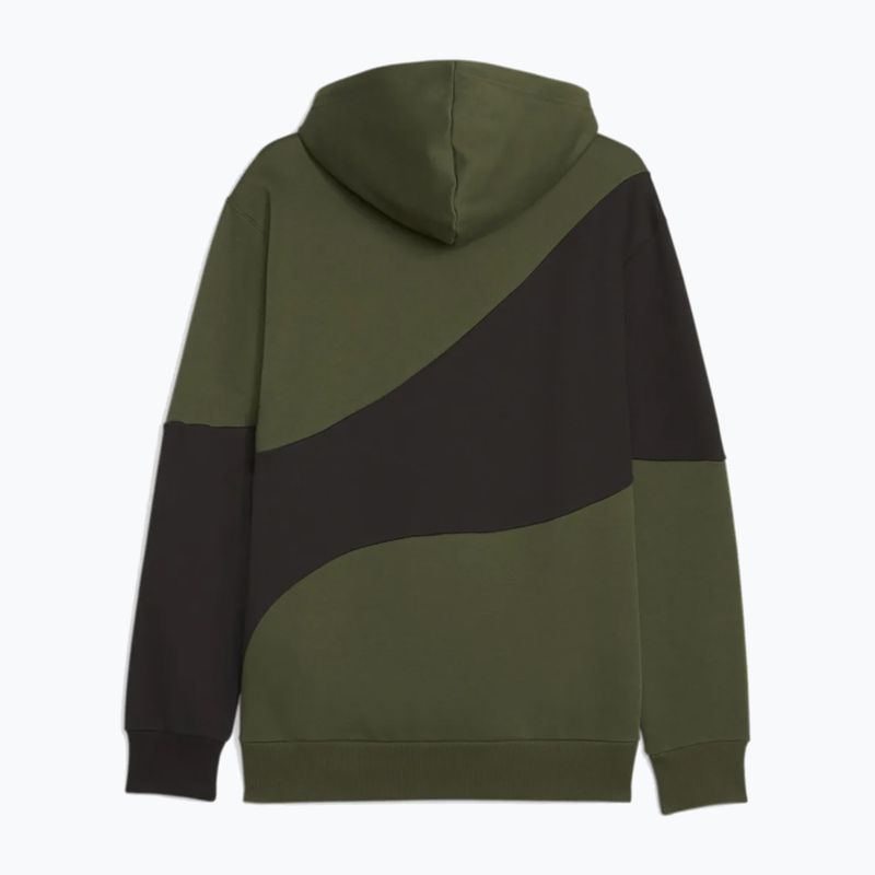 Кофта чоловіча PUMA Power Cat Hoodie myrtle 2