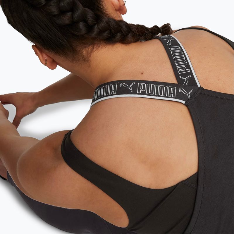 Футболка для тренувань жіноча PUMA Strong Tank puma black 4