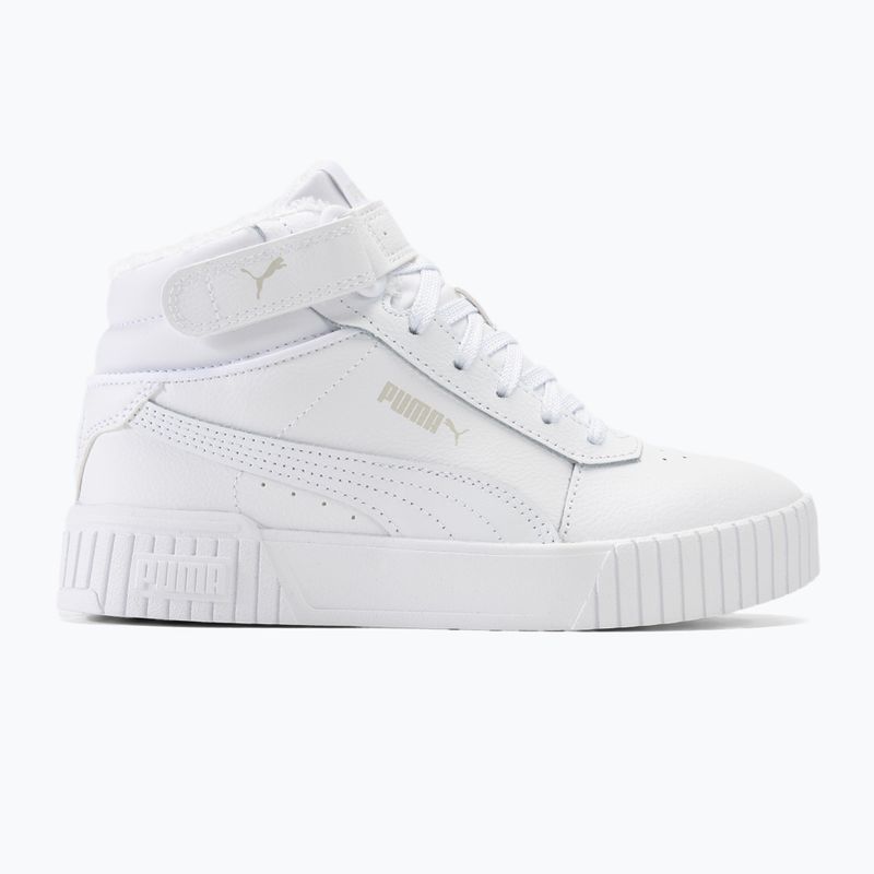 Кросівки дитячі PUMA Carina 2.0 Mid Fur puma white/sedate gray 2