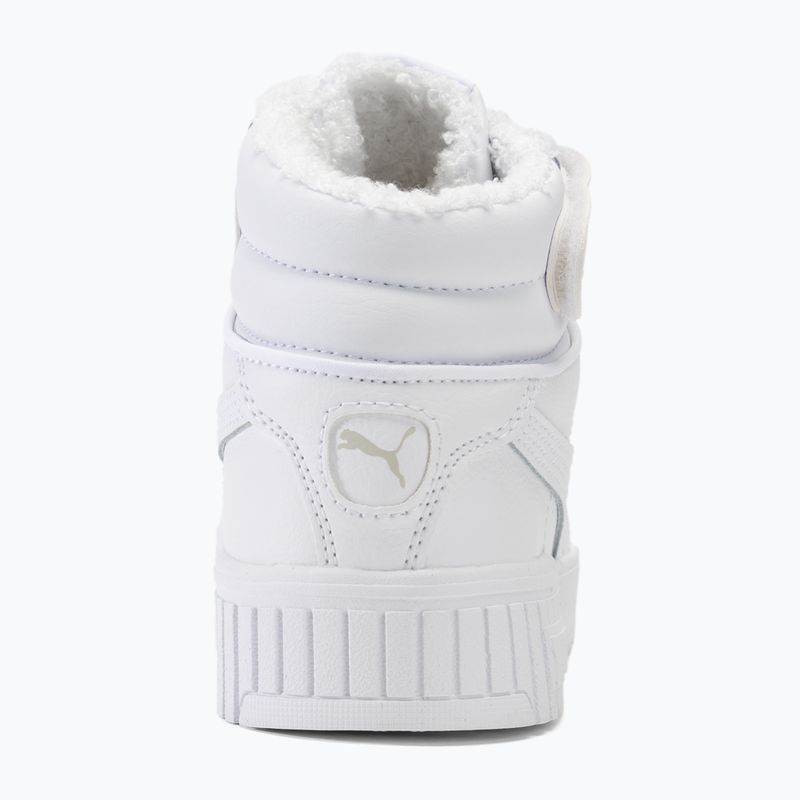 Кросівки дитячі PUMA Carina 2.0 Mid Fur puma white/sedate gray 6