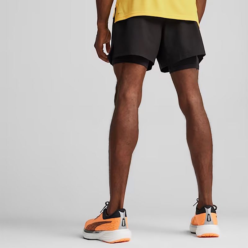 Шорти для бігу чоловічі PUMA Run Velocity Ultraweave 2in1 black 5