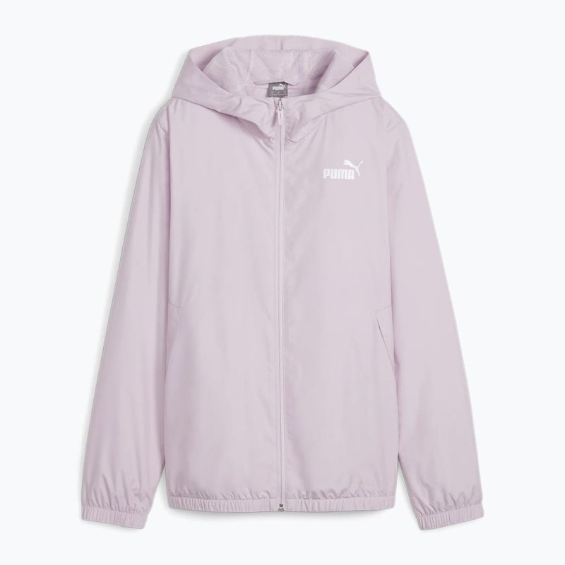 Жіноча куртка з капюшоном PUMA ESS Solid Windbreaker Hoodie виноградний туман
