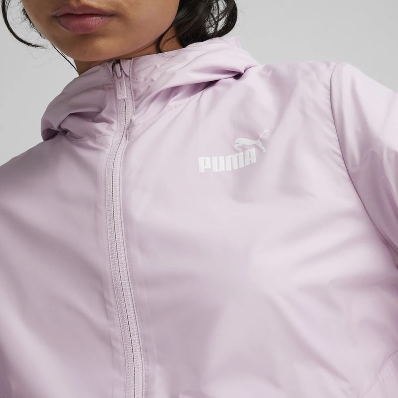Жіноча куртка з капюшоном PUMA ESS Solid Windbreaker Hoodie виноградний туман 6