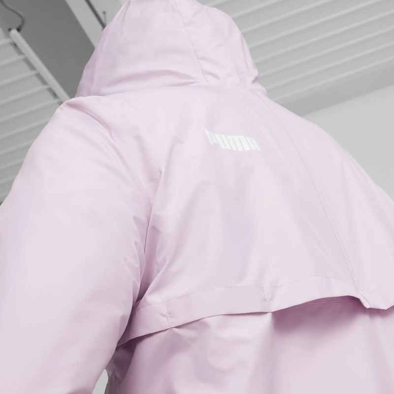 Жіноча куртка з капюшоном PUMA ESS Solid Windbreaker Hoodie виноградний туман 7