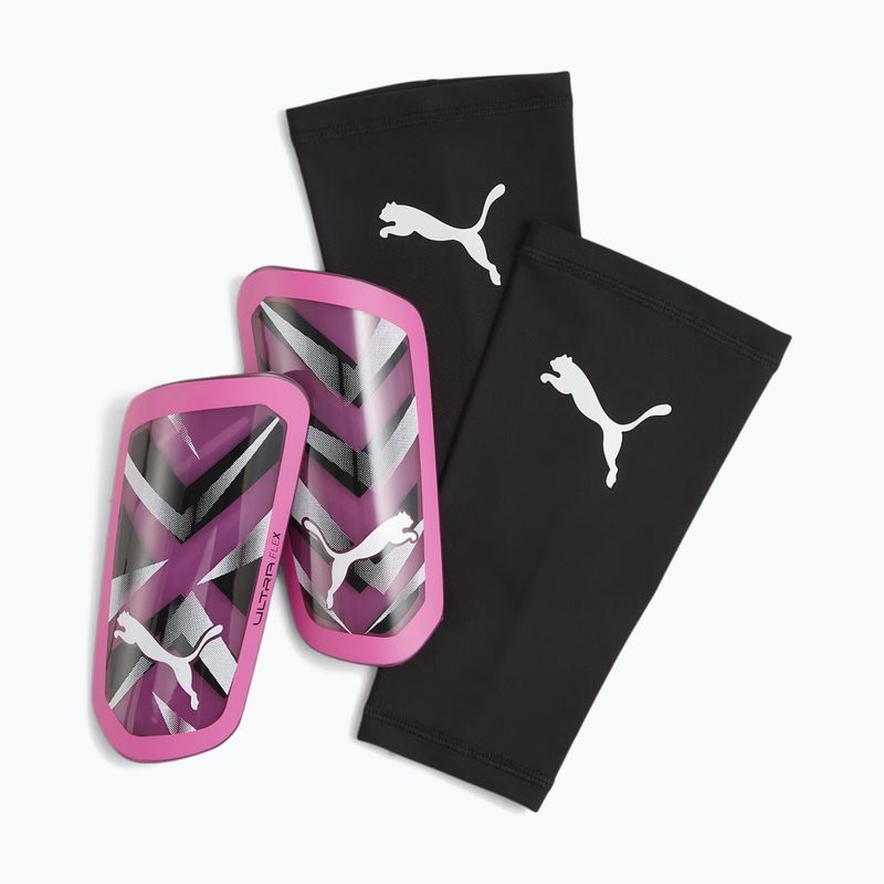 Протектори на гомілки PUMA Ultra Flex Sleeve poison pink/puma white/puma black