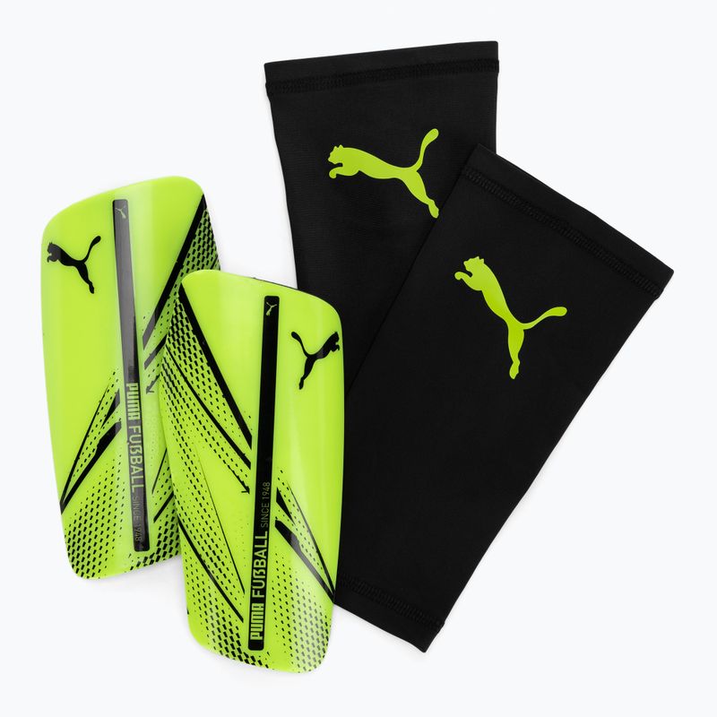 Щитки для гомілки PUMA Attacanto Sleeve електричні лайм / пума чорні