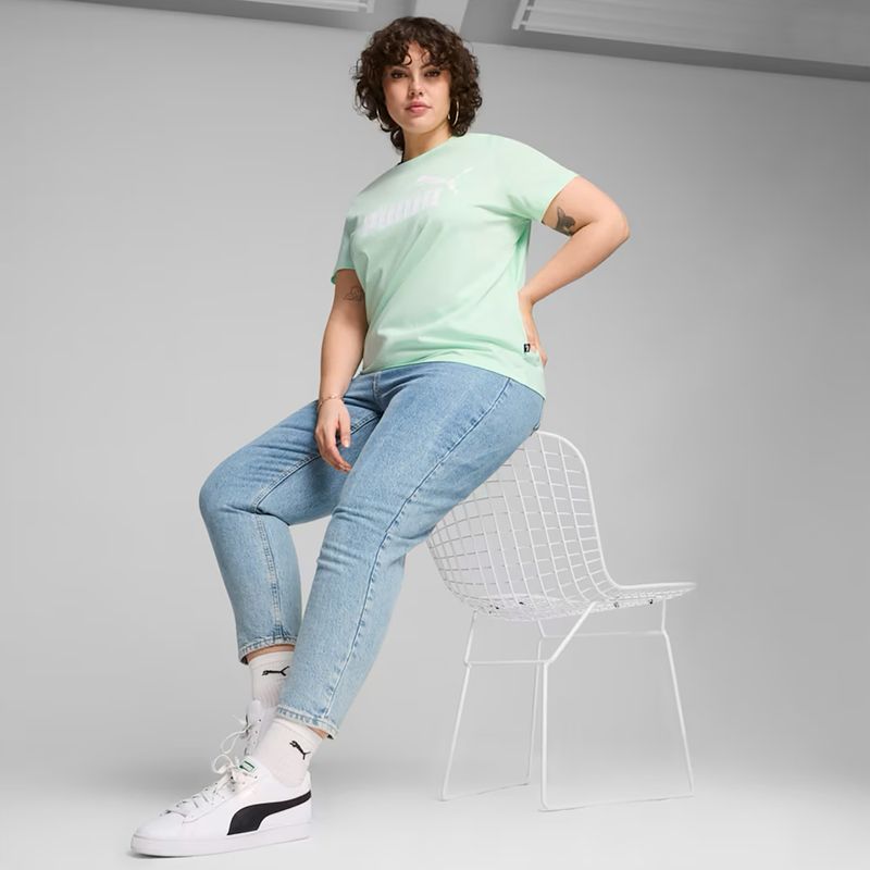 Футболка  жіноча PUMA ESS Logo Tee fresh mint 4