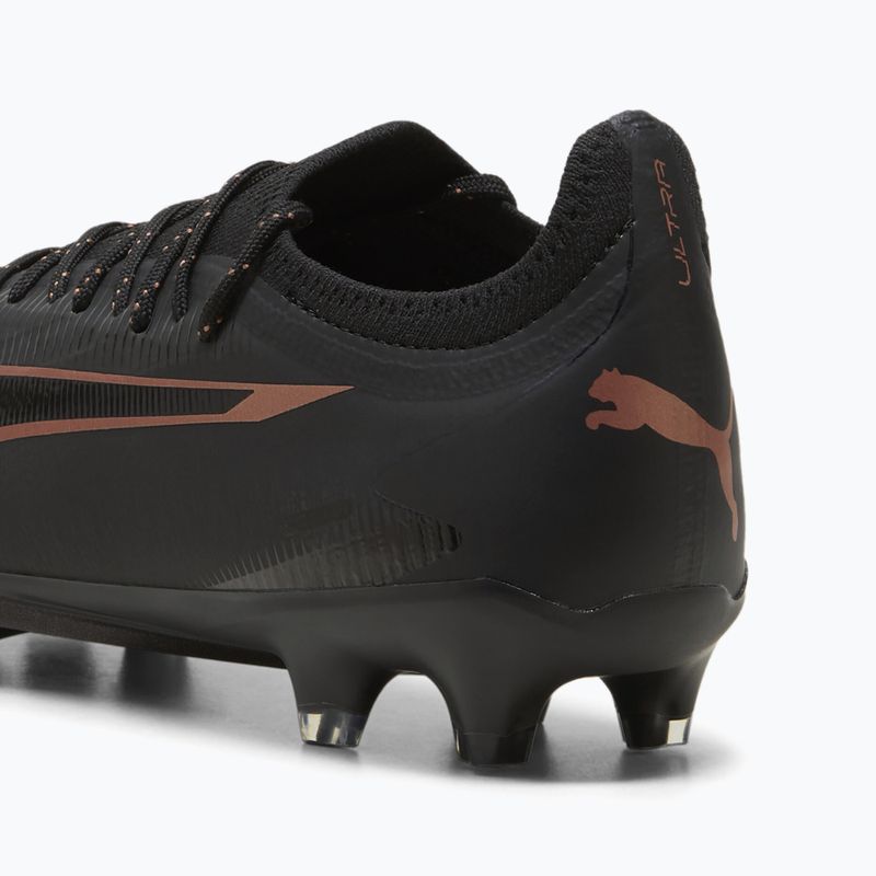 Бутси футбольні PUMA Ultra Ultimate FG/AG puma black/copper rose 8