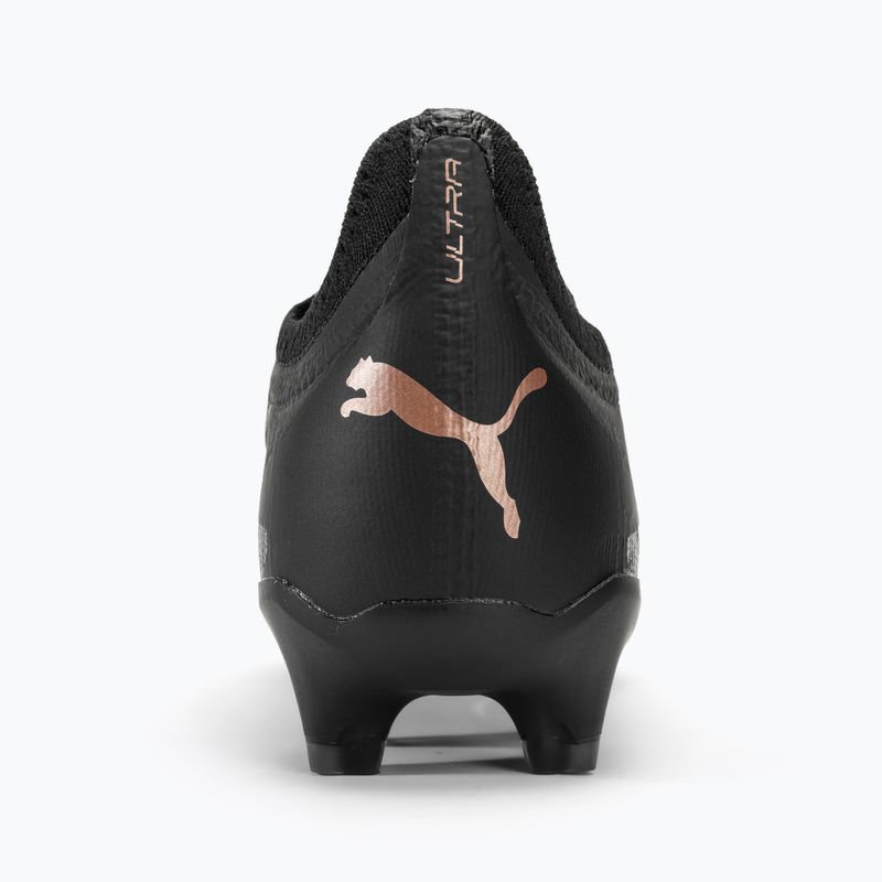 Бутси футбольні PUMA Ultra Ultimate FG/AG puma black/copper rose 6