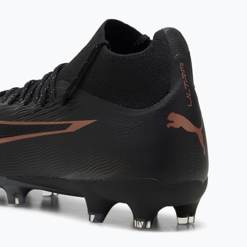 Бутси футбольні PUMA Ultra Pro FG/AG puma black/copper rose 8