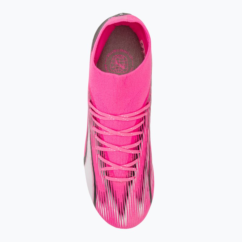 Бутси футбольні дитячі PUMA Ultra Pro FG/AG Jr poison pink/puma white/puma black 5