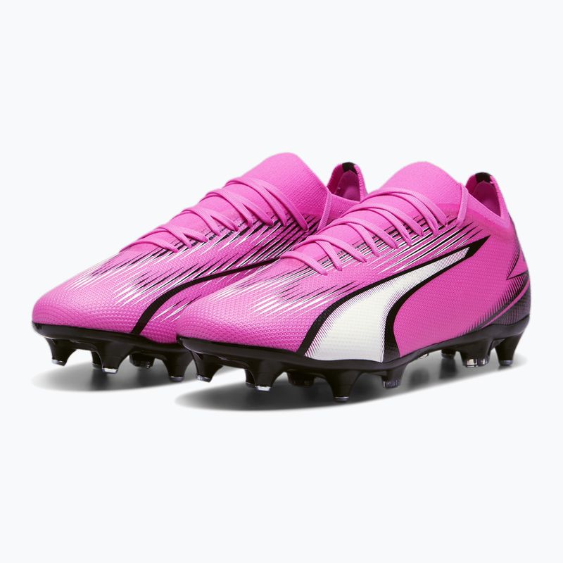 Бутси футбольні PUMA Ultra Match MxSG poison pink/puma white/puma black 10