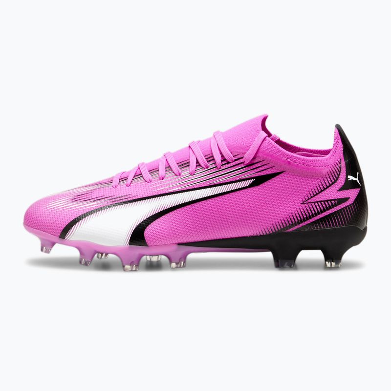 Бутси футбольні PUMA Ultra Match FG/AG poison pink/puma white/puma black 8