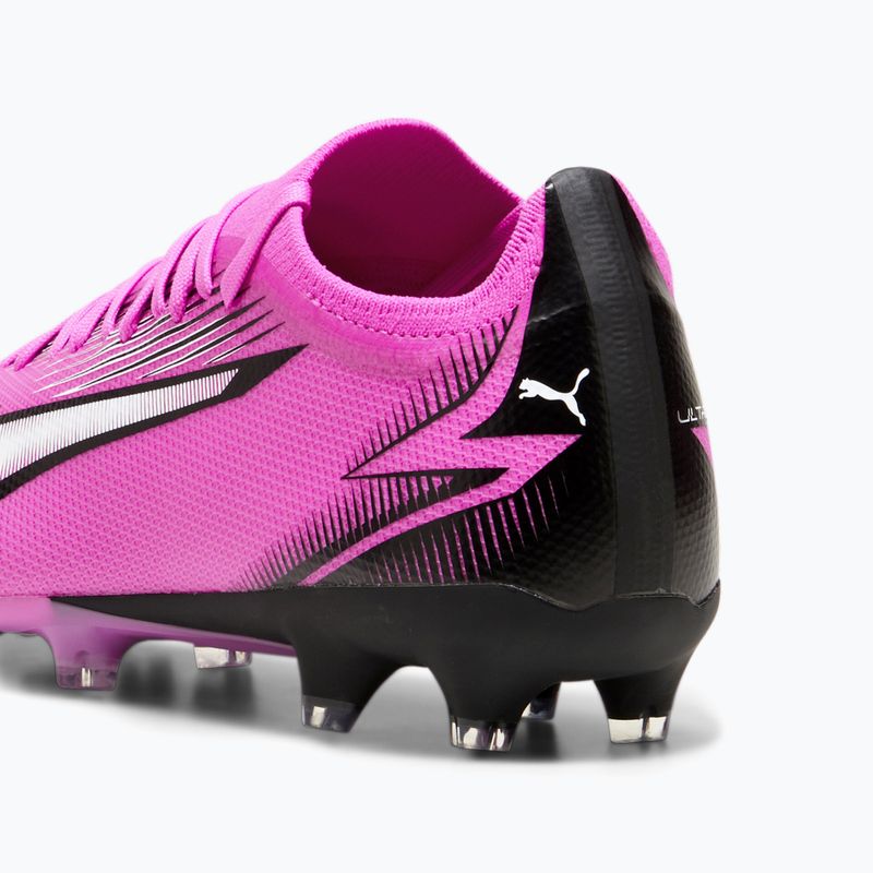 Бутси футбольні PUMA Ultra Match FG/AG poison pink/puma white/puma black 13
