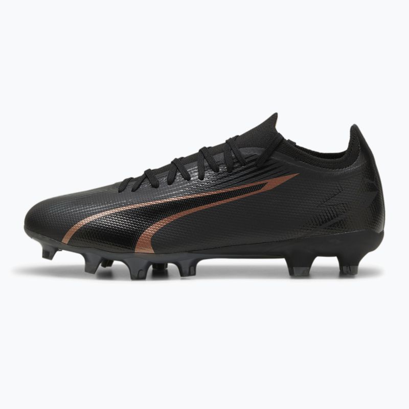 Бутси футбольні PUMA Ultra Match FG/AG puma black/copper rose 8