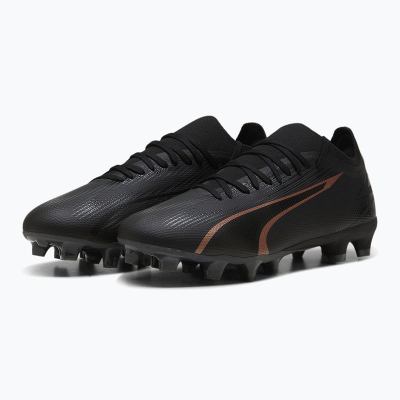 Бутси футбольні PUMA Ultra Match FG/AG puma black/copper rose 10
