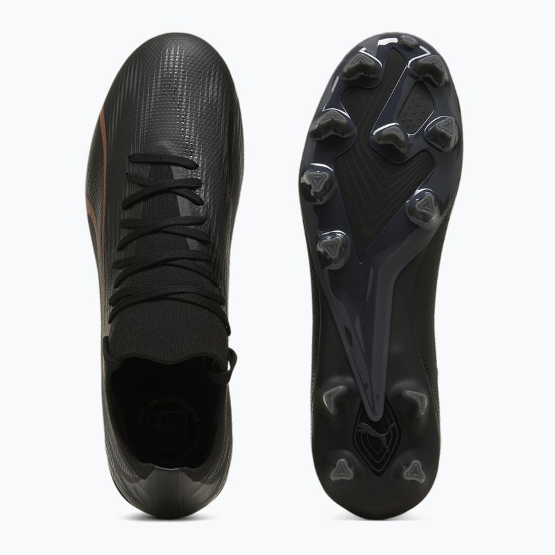 Бутси футбольні PUMA Ultra Match FG/AG puma black/copper rose 11