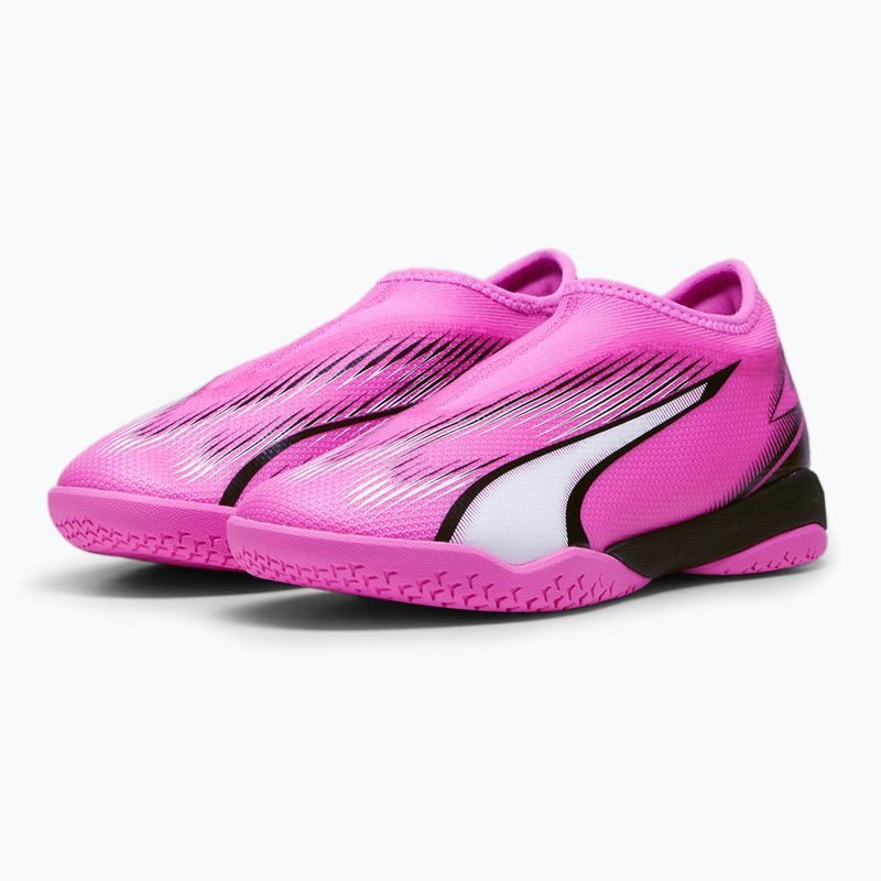 Дитячі футбольні бутси PUMA Ultra Match LL IT+ Mid poison pink/puma white/puma black 10