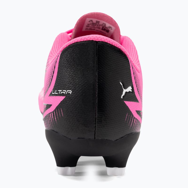 Бутси футбольні PUMA Ultra Play FG/AG poison pink/puma white/puma black 6