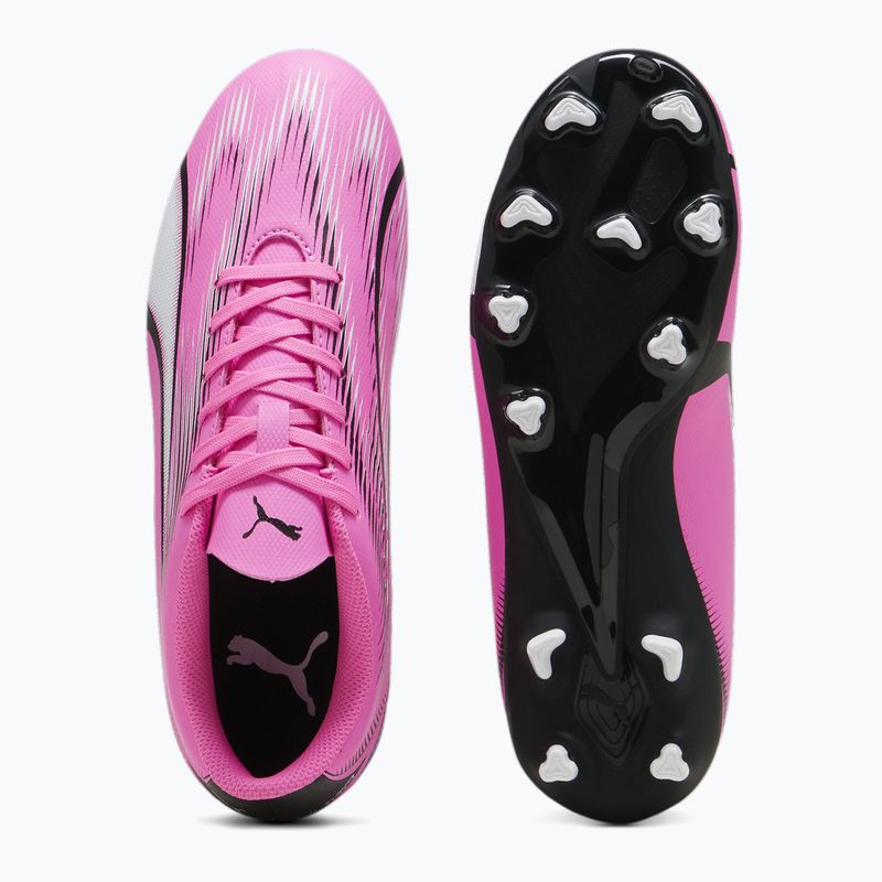 Бутси футбольні дитячі PUMA Ultra Play FG/AG Jr poison pink/puma white/puma black 11