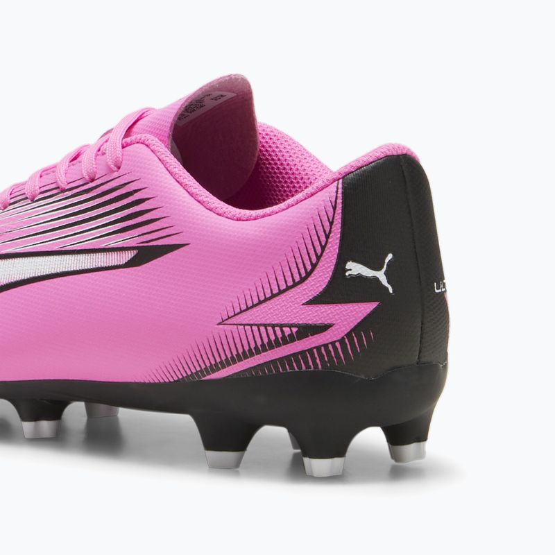 Бутси футбольні дитячі PUMA Ultra Play FG/AG Jr poison pink/puma white/puma black 13