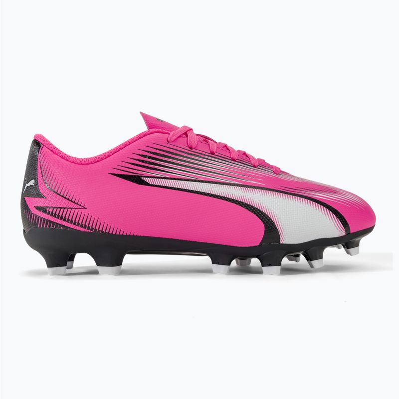 Бутси футбольні дитячі PUMA Ultra Play FG/AG Jr poison pink/puma white/puma black 2