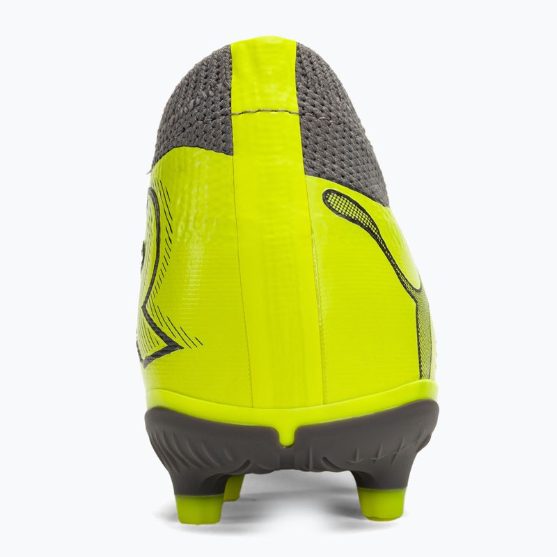 Футбольні бутси PUMA Future 7 Match Rush FG/AG темно-сірі / прохолодні темно-сірі / електричний лайм 6