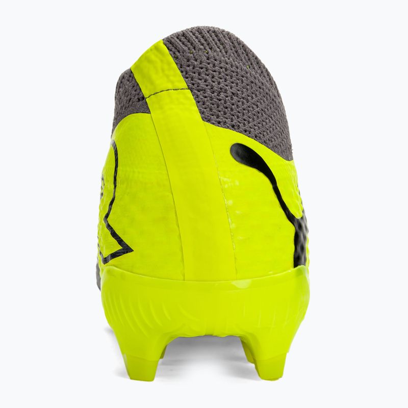 Футбольні бутси PUMA Future 7 Ultimate Rush FG/AG темно-сірі / прохолодні темно-сірі / електричний лайм 6