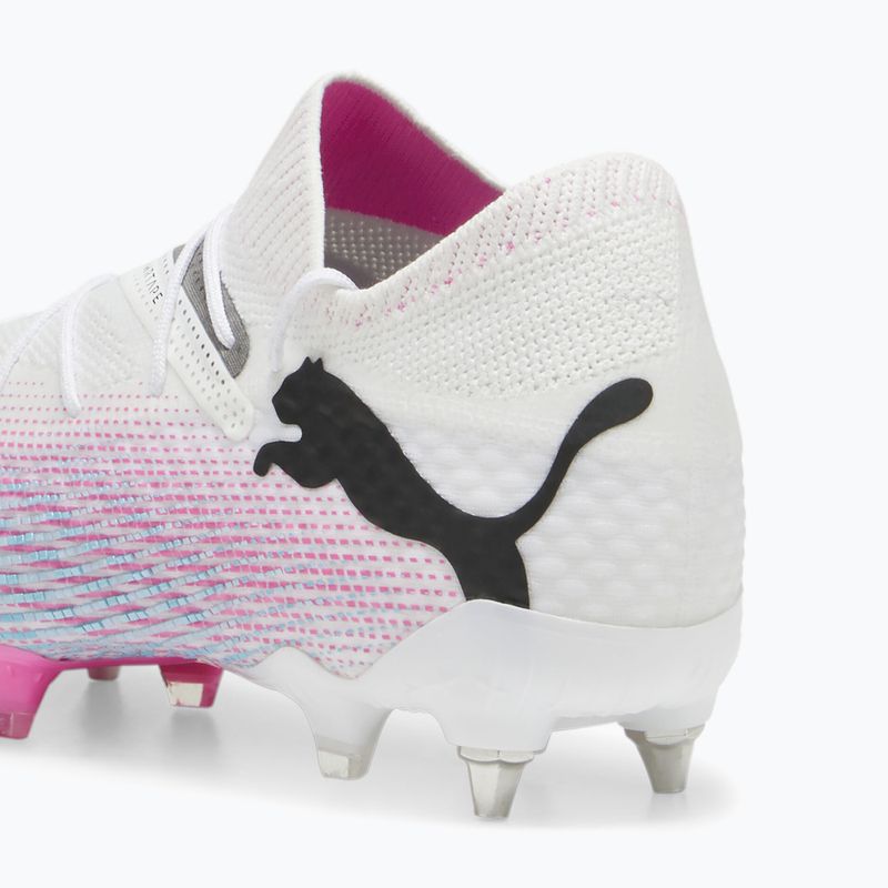 Футбольні бутси PUMA Future 7 Ultimate Rush FG/AG темно-сірі / прохолодні темно-сірі / електричний лайм 13