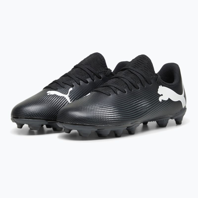 Дитячі футбольні бутси PUMA Future 7 Play FG/AG puma black/puma white 10
