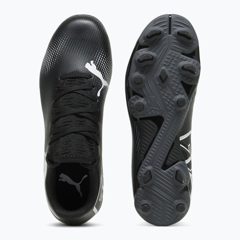 Дитячі футбольні бутси PUMA Future 7 Play FG/AG puma black/puma white 11