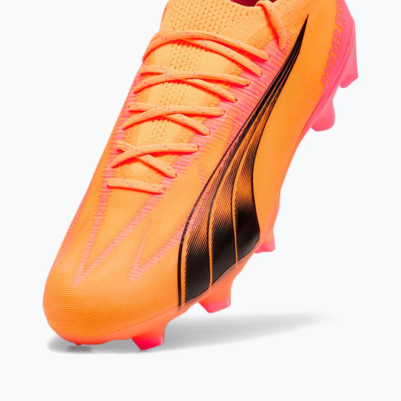 Бутси футбольні PUMA Ultra Ultimate FG/AG sunset glow/puma black/sun stream 12