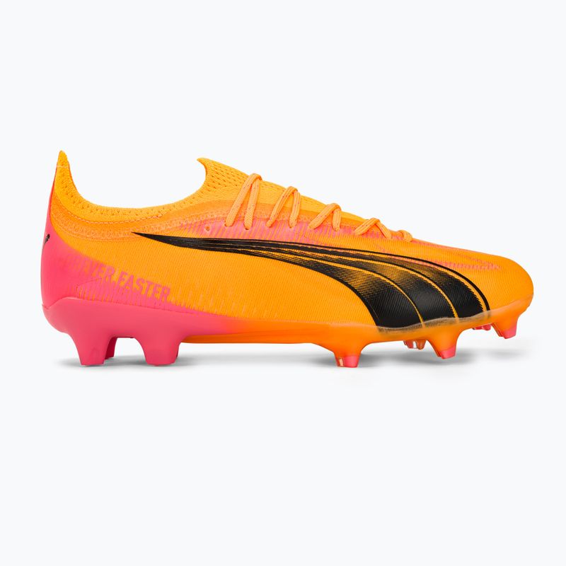 Бутси футбольні PUMA Ultra Ultimate FG/AG sunset glow/puma black/sun stream 2