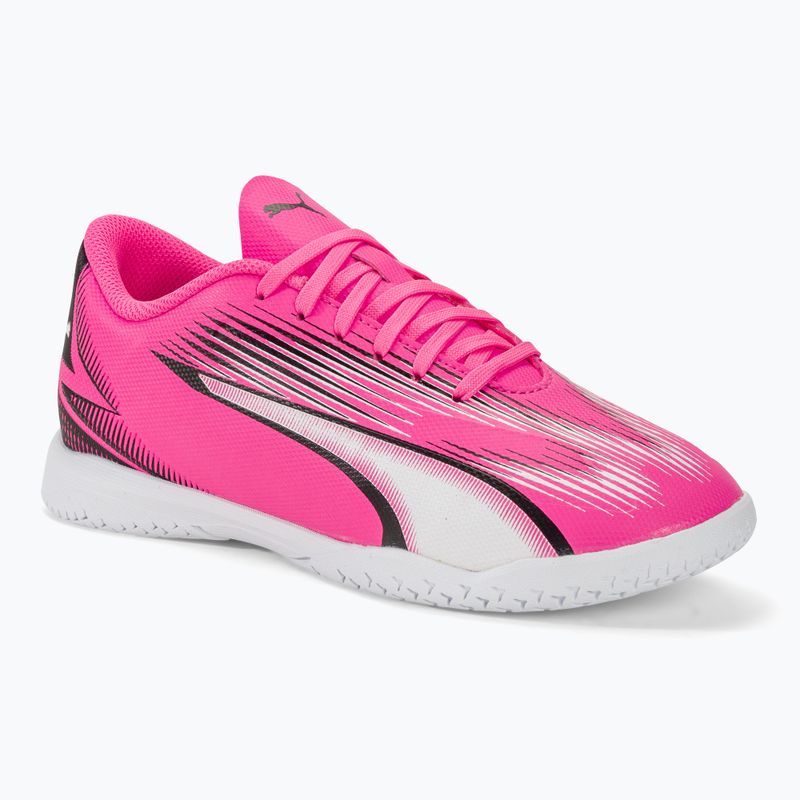 Бутси футбольні дитячі PUMA Ultra Play TT Jr poison pink/puma white/puma black