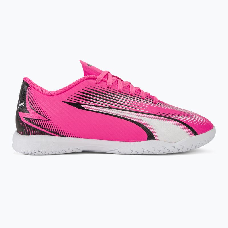 Бутси футбольні дитячі PUMA Ultra Play TT Jr poison pink/puma white/puma black 2