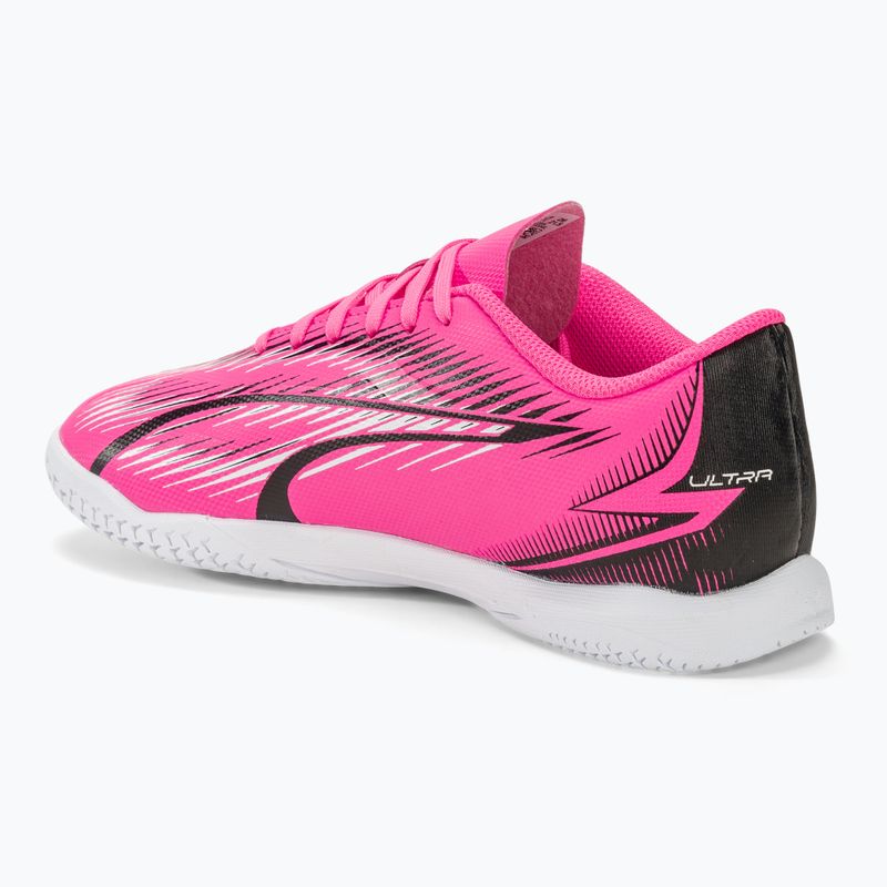 Бутси футбольні дитячі PUMA Ultra Play TT Jr poison pink/puma white/puma black 3