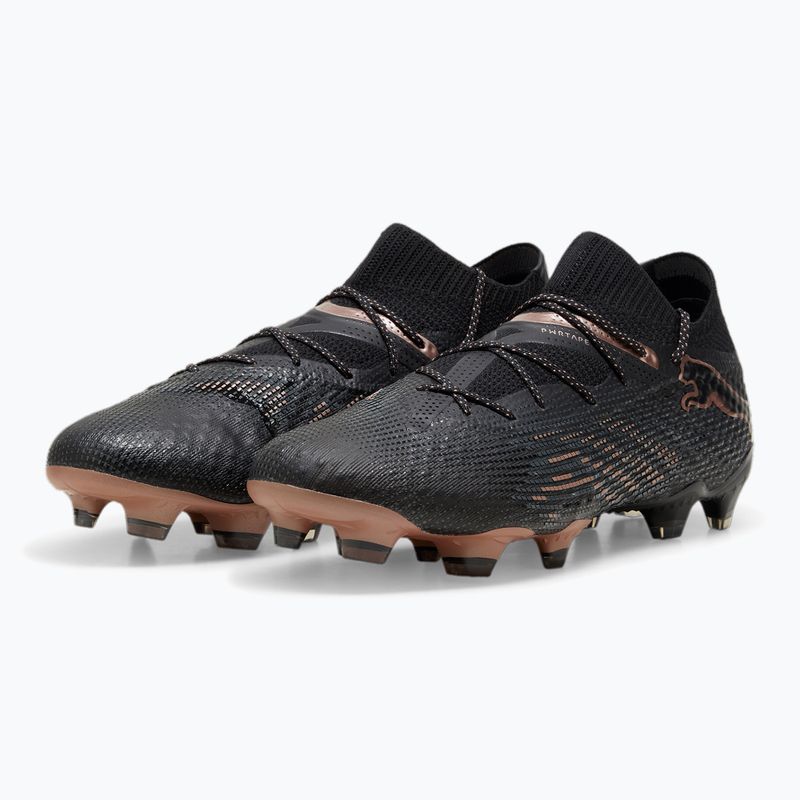 Футбольні бутси PUMA Future 7 Ultimate FG/AG puma чорні / мідна троянда 10